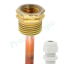 Pack solaire complet pour préparateur Eau chaude sanitaire avec soutien pompe à chaleur Capacité 300L comprenant 2 capteurs solaires avec kit de fixation inclus pour toiture tuiles