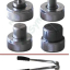 Lot de 2 Embouts de 28 et 32 mm pour pince à emboîture cuivre Virax (réf VIRAX 252611 et 252612)
