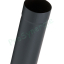 Kit raccordement Email Noir Mat arrière de poêle sur conduit existant mur - Ø 153 mm