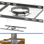 Kit Etage conduit cheminée intérieur Duoten (Isolé 25 mm), Øint/ext. 100/150, Finition noir (RAL9005), hauteur utile 285 cm